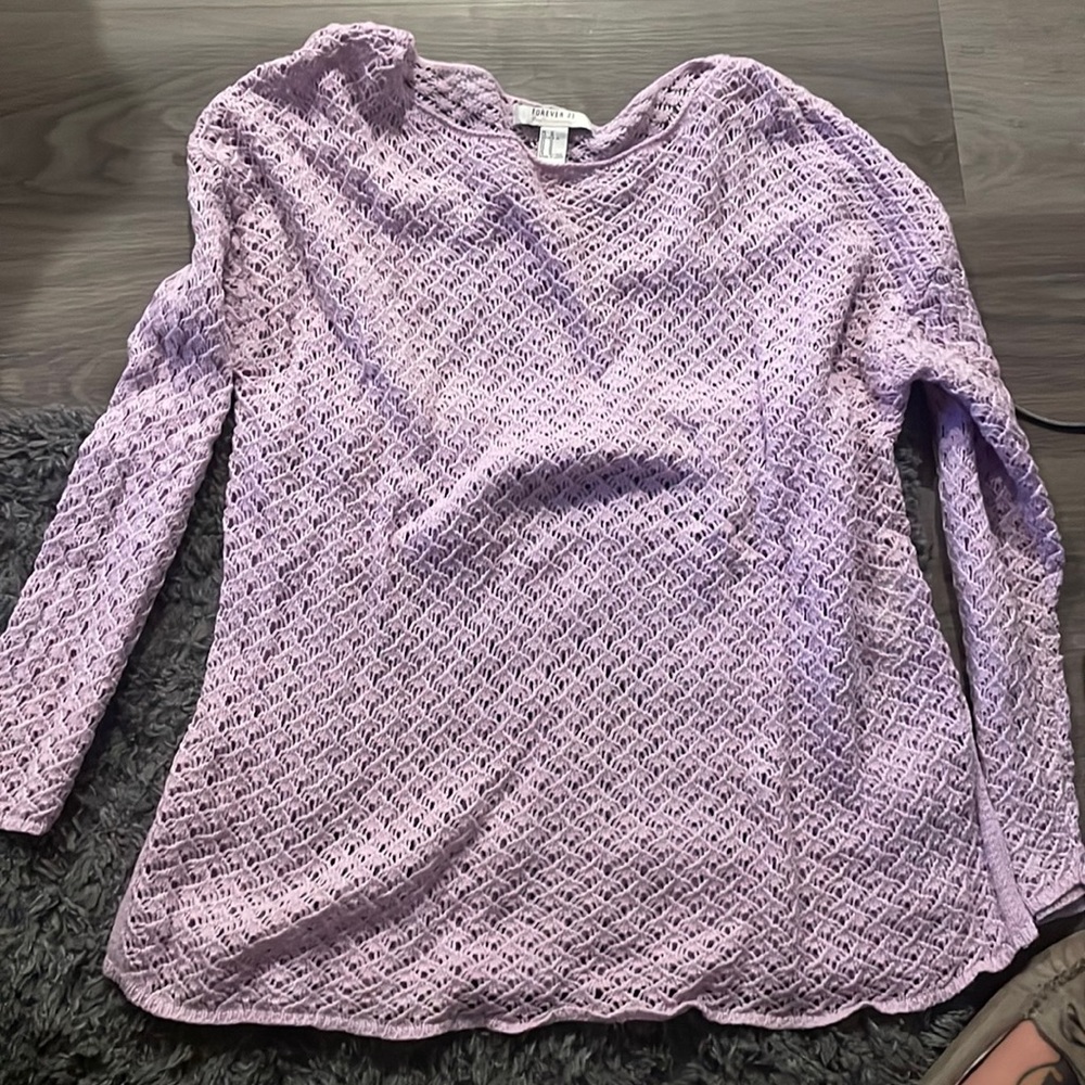 Purple Sweater